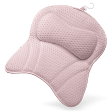 vesta+ Badewannenkissen Groß Rosa Frontale Ansicht des Badewannenkissen L in Rosa von vesta+