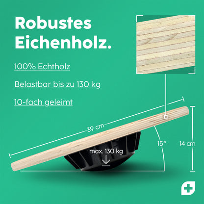 Balance Board Holz Premium